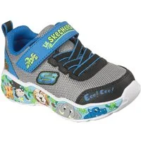 Skechers PLAY SCENE Lauflernschuh Freizeitschuh mit bedruckter Sohle, Größenschablone zum Download