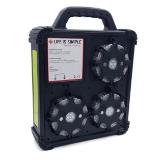 Powerflare Plus LED Smart Sync unterschiedliche Leuchtfarben - gelb/rot/blau