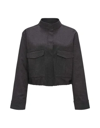 Opus - Kurzblazer - Jandra grau - Gr. - 42