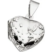 JOBO Medallionanhänger Anhänger Medaillon Believe, 925 Silber