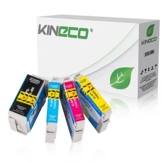 4 Tintenpatronen kompatibel zu Epson T3461XL-T3464XL Pro WF3720 XL