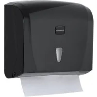 SANISMART Papierhandtuch SANISMART Handtuchspender STELLA für 300 Blatt C-V-Falz max. 24 cm