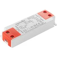 Poppstar Ultra flacher LED-Transformator 230V AC / 12V DC 1,66A LED Trafo (Slim LED Trafo 12 V (für 0,2 bis 20 Watt LED Strips und Lampen)