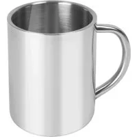 normani Becher Doppelwandige Edelstahl-Outdoor-Tasse 250 ml Utah, Edelstahl, Edelstahlbecher Thermotasse Campingbecher Trinkbecher Isolierbecher