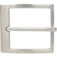 BELTINGER Gürtelschnalle aus massivem Edelstahl 3,5 cm - Buckle Gürtelschließe 35mm Edel-Stahl (1-St)