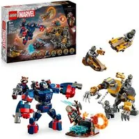 LEGO® Avengers: Endgame Thor vs. Chitauri (76322), LEGO Super Heroes Konstruktionsspielsteine, (373 St), Made in Europe