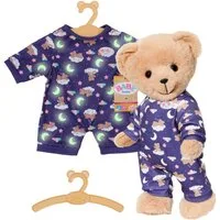 Baby Born Puppenkleidung Teddy Schlafanzug Glow in the Dark