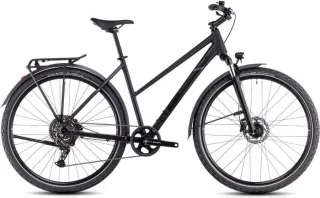 Cube Nature One Allroad Trekkingrad Trapeze 28" black'n'black 46 cm