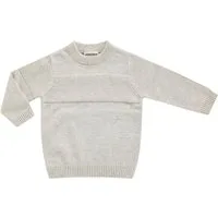 JACKY Strickpullover Strickpullover „Be Brave“ in Beige Melange (J-W26-1325210-6900)