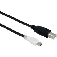 Hama USB-Kabel OTG On the Go USB 2.0 Kabel USB-Kabel, USB Typ B, USB Typ Mini-A, (180 cm), Mini USB-A auf USB-B Stecker, OTG-Funktionen