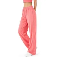 Smilodox Jogginghose Jora, Loose Fit Damen, Trainingshose mit High-Waist & Wide-Leg weiches Material, weites Bein, Baggy Fit, Gym & Homewear