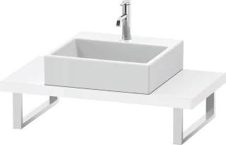 Duravit L-Cube Konsole Weiß Hochglanz 800x480x45 mm - LC100C08585 LC100C08585