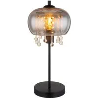 GLOBO LIGHTING Tischleuchte CORRY, ohne Leuchtmittel, Tischlampe Nachttischlampe Deko-Tischleuchte Schlafzimmer