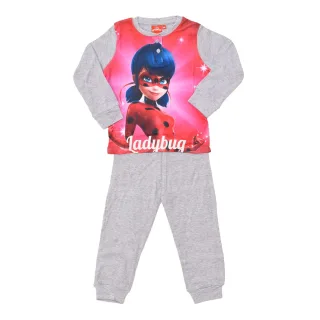 Langärmeliger Winter-Pyjama für Mädchen HQ2237