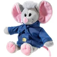 Heunec® Kuscheltier Hoody Crew, Maus Kati Käse 35 cm