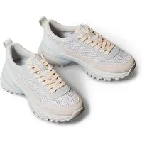 Calvin Klein Jeans HIKE RUNNER LACE UP TECHMIX Sneaker Halbschuh, Freizeitschuh, Schnürschuh mit Profilsohle