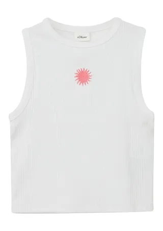 s.Oliver - T-Shirt weiß - Gr. - 140