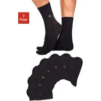 H.I.S Basicsocken (Packung, 7-Paar) mit Komfortbündchen