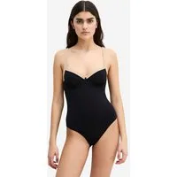 Marc O'Polo Badeanzug Contrast Binding Schwimmanzug, Einteiler, Bademode