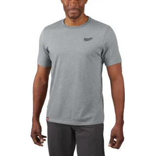 Milwaukee Hybrid-T-Shirt Grau XXL - 4932492972