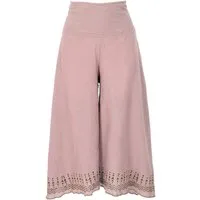 Guru-Shop Relaxhose Palazzohose, 3/4 Hosenrock, bedruckte.. alternative Bekleidung