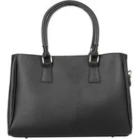 Cluty Henkeltasche, echt Leder, Made in Italy