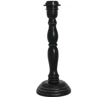Grafelstein Tischleuchte Lampenfuß BLACK schwarz antik verziert Farmhouse Landhausstil E27