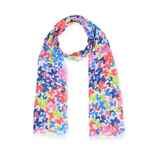 Halsüberkopf Accessoires - Schal, 70cmx180cm, Little Butterfly multi - Gr. - OS