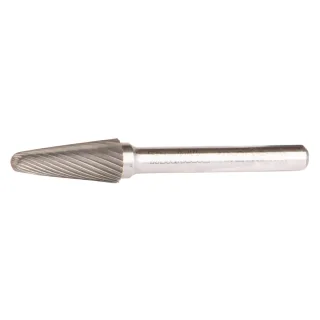 Makita Hartmetall Frässtift Rundkegel - Einfachverzahnung - LxØ 25x10 mm - B-52803