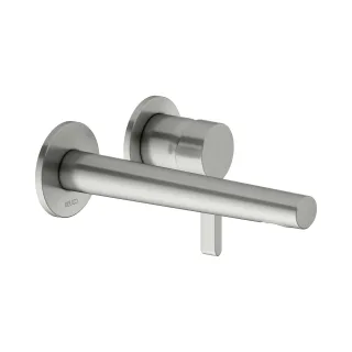 Keuco Waschtischarmatur UP Edition 400 51516, Wandm., Ausl. 197 mm, Edelstahl-fin., 51516060200 51516060200