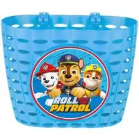 Seven Polska Fahrradkorb Kinder Lenkerkorb "Paw Patrol Boys", hellblau, für Dino & Co