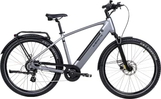 SAXONETTE "SAXONETTE X-Road 5.2 E- All Terrain Bikes" 7 Gang Shimano Altus 7 Gänge Schaltwerk Kettenschaltung Heckmotor 250 W Packung, (mit integr. Akku), Elektrofahrrad für Alltag und Einkauf