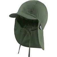 Sterntaler® Schirmmütze UV-Schutz 50+ Schirmmütze mit Nackenschutz uni (1-St) Kinderhut aus UV-Popeline mit Bindeband und UV-Schutz 50+