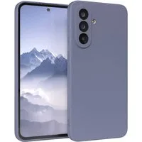 EAZY CASE Handyhülle für Samsung Galaxy A56 Hülle Silikon 6,7 Zoll, Silikon Schutzhülle mit Kameraschutz Matt Back Cover Soft Eis Blau