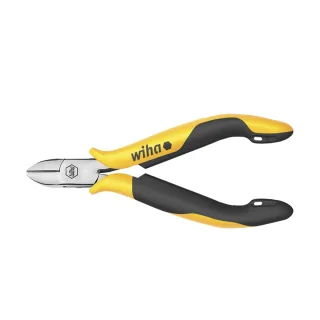 Wiha Seitenschneider Professional ESD breiter, halbrunder Kopf mit Wate - 26831