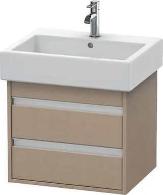 Duravit Ketho Waschtischunterbau wandhängend Leinen Matt 550x440x480 mm - KT663607575 KT663607575