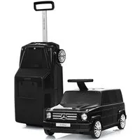 COIL Rutscherauto Kinderkoffer, Koffer, Rutschauto, Mercedes, Reisekoffer, ab 2 Jahren