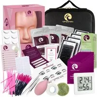 Wimpanista Einzelwimpern Wimpernverlängerung Set Ausbildung Deluxe, 26 tlg.