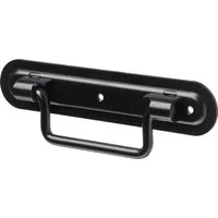 Hettich Möbelbeschlag Hettich Kistengriff Stahl 162 mm schwarz - 1 Stück