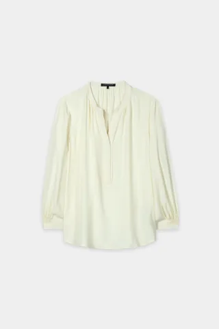 Luisa Cerano - Locker geschnittene Tunika-Bluse aus fließendem... pistachio - Gr. - 44