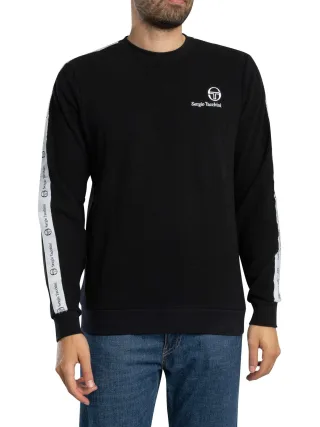Sergio Tacchini Delman Sweatshirt, Schwarz