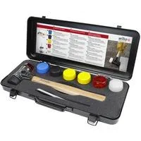 Schonhammer-Set Safety, 8-teilig schwarz/holz, Ø 40mm