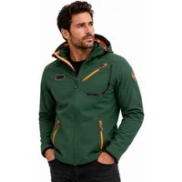 Geographical Norway Softshelljacke Herren Übergangsjacke Softshell Jacke Windbreaker Herbst Winter Regen