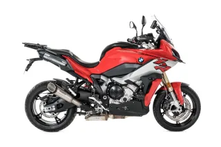 Sport Auspuff BOS SSEC GP Titan Slash-Cut für BMW S 1000 XR Bj. 2020-2023 EURO-5 eintragungsfrei