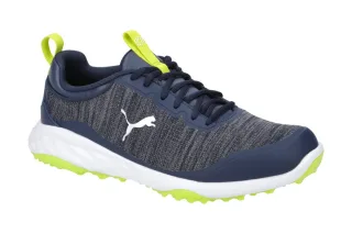 Puma 377041 02 FUSION PRO Herren Sneaker blau/grau/wei?/neon gelb