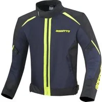 Bogotto Motorradjacke Blaze-Air Motorrad Textiljacke Wasserdicht protektoren reflektierende weitenverstellbar reißverschl