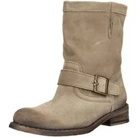 Felmini Stiefelette Veloursleder . Cowboy Stiefelette