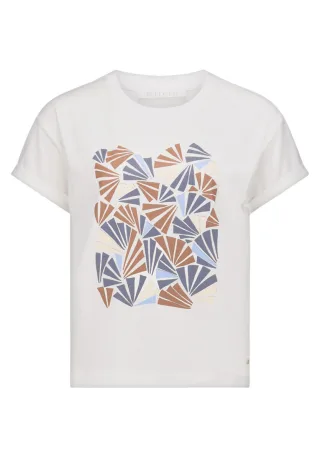 Betty & Co - T-Shirt mit Frontprint weiß - Gr. - M
