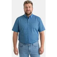 Boston Park Kurzarmhemd Hemd Halbarm Buttondown-Kragen Minimalmuster