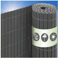 urfence Sichtschutzzaunmatten 100x300 Sichtschutz Balkon PVC Sichtschutzmatte, Garten Windschutz Terrasse